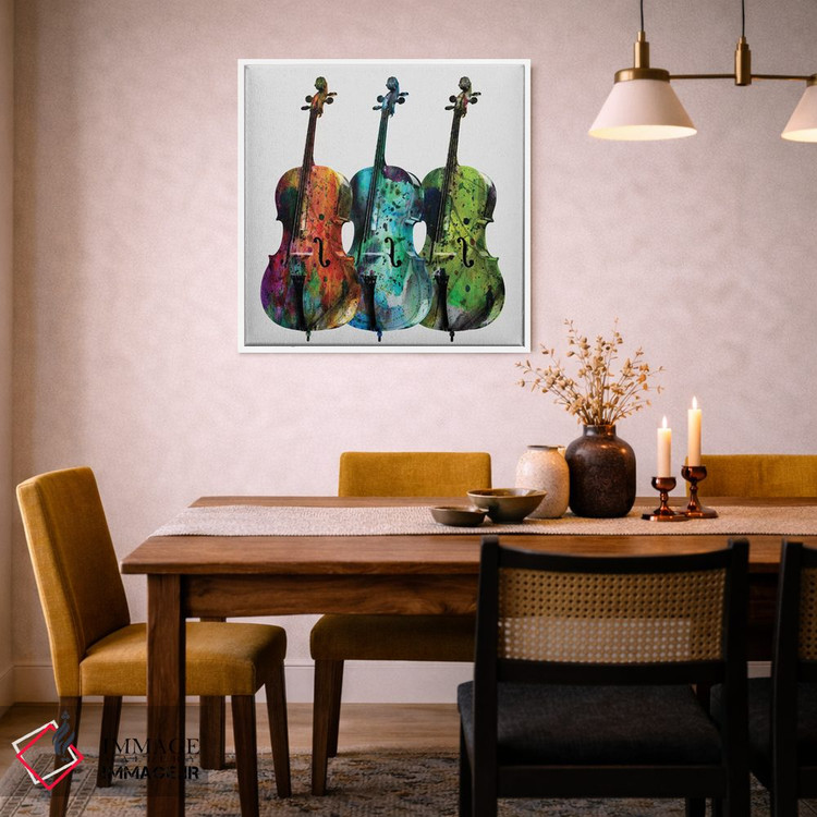 تابلو دکوراتیو "ویولنسل ها" اثر مارک اشکنازی - D5W