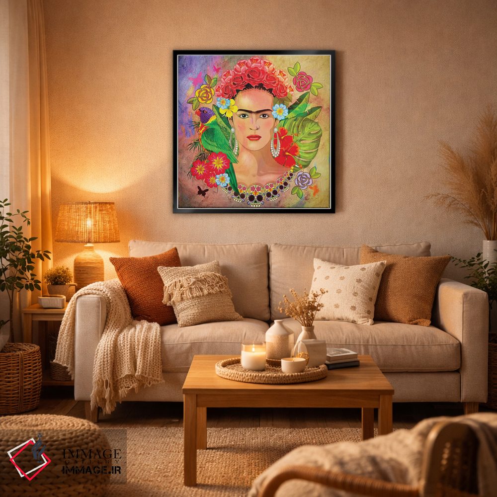 تابلو دکوراتیو "فریدا کالو ۳" اثر مارک اشکنازی - D6B