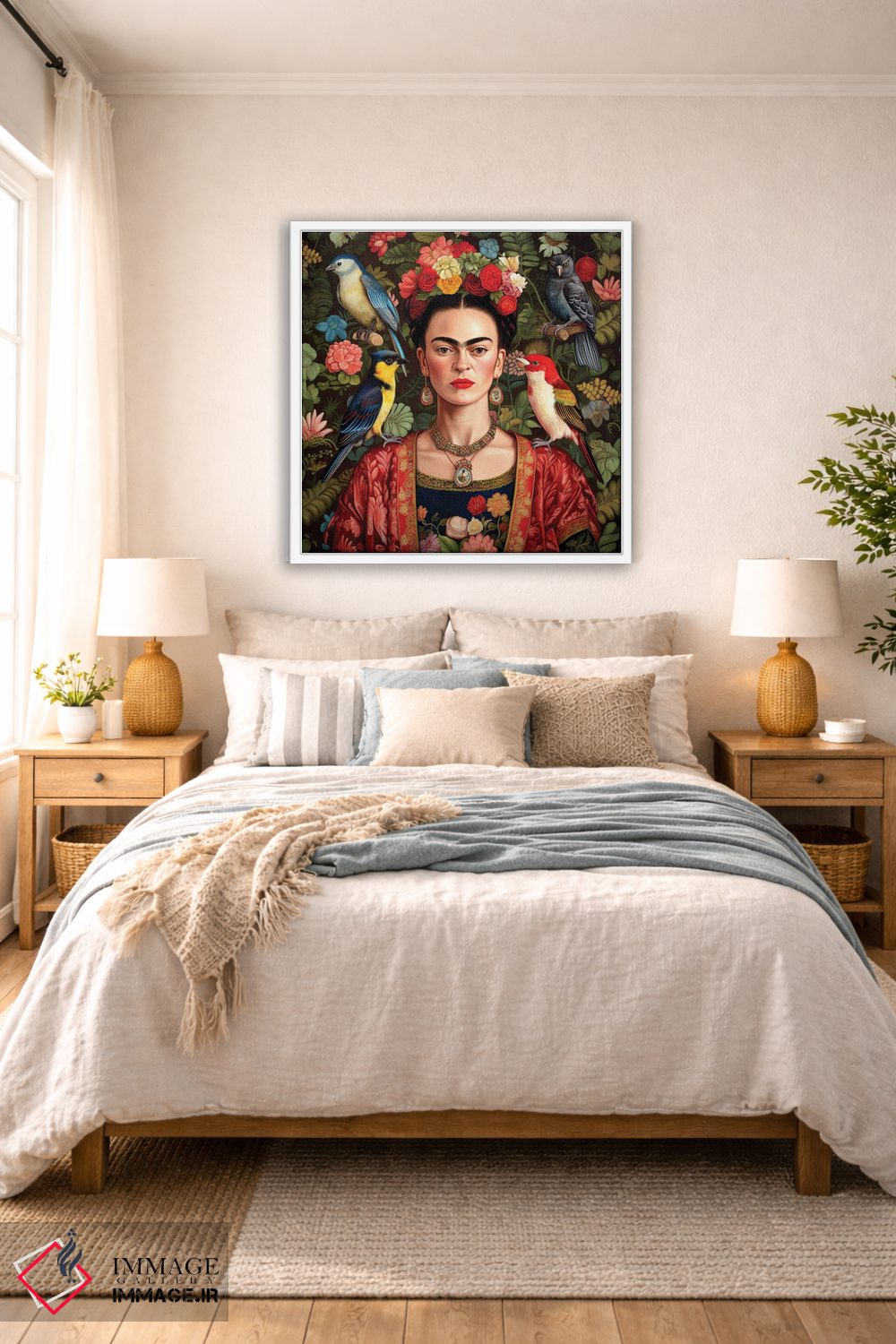 تابلو دکوراتیو "فریدا کالو ۵" اثر مارک اشکنازی - D6W