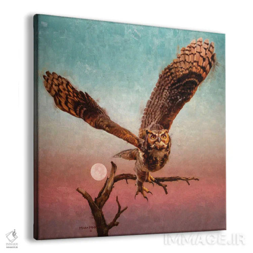 تابلو دکوراتیو به سوی شب اثر مارک مک کنا - نمای پرسپکتیو محصول