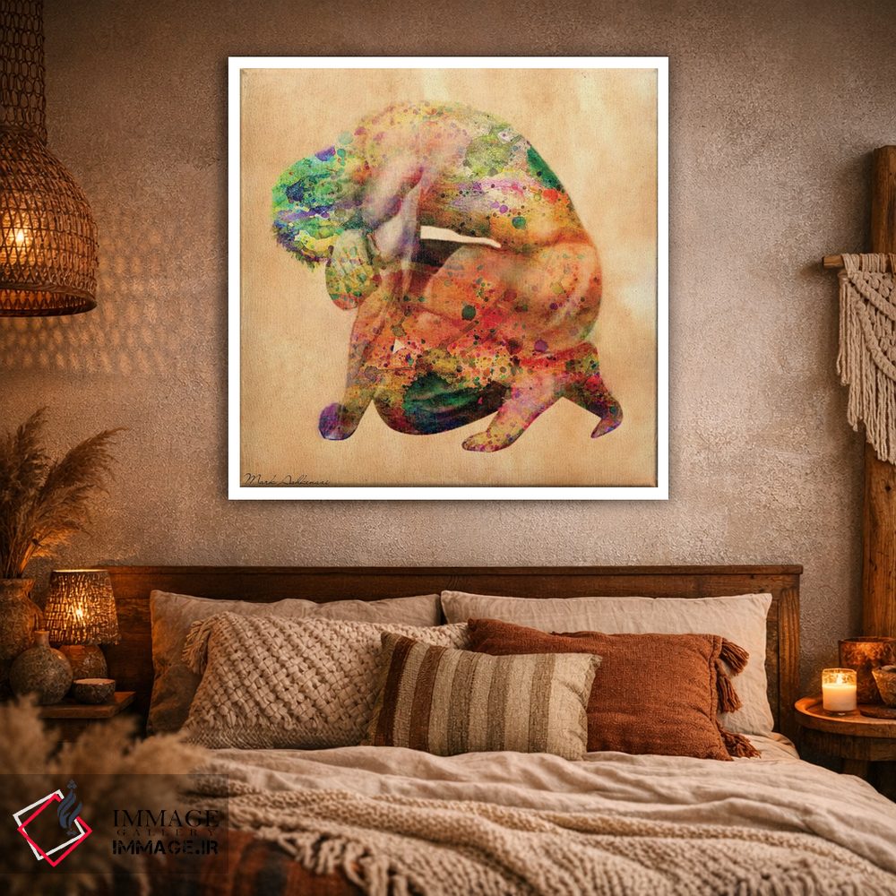 تابلو دکوراتیو "لحظه غمگین" اثر مارک اشکنازی - D1W