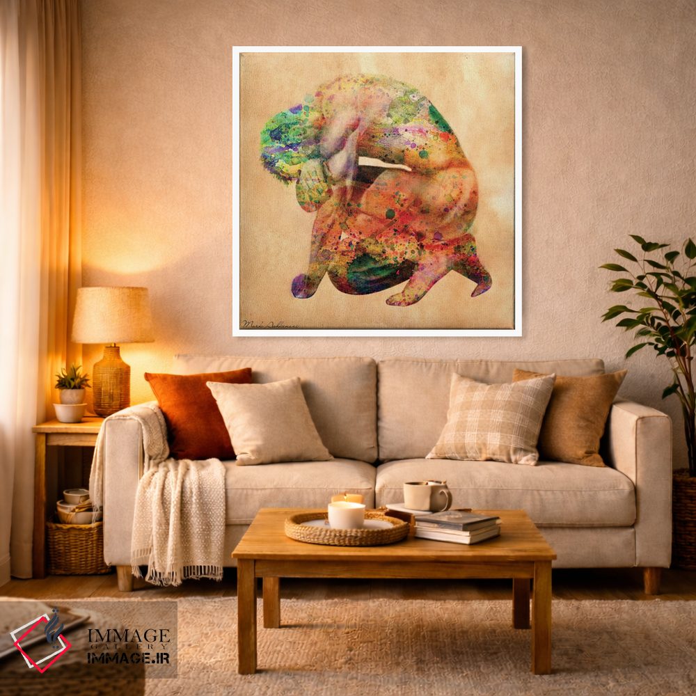 تابلو دکوراتیو "لحظه غمگین" اثر مارک اشکنازی - D3W