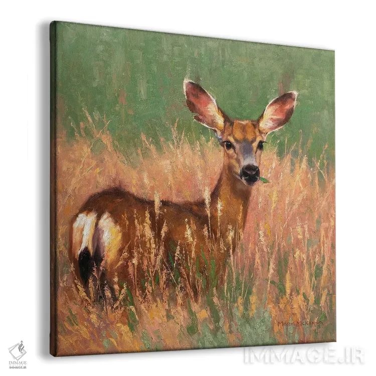 تابلو دکوراتیو علف شیرین اثر مارک مک کنا - نمای پرسپکتیو محصول