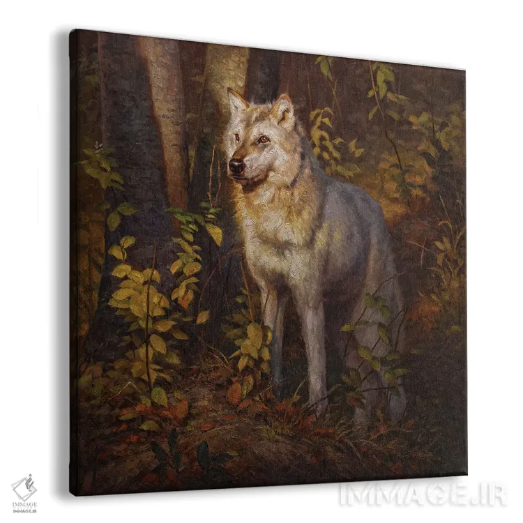 تابلو دکوراتیو شبح اثر مارک مک کنا - نمای پرسپکتیو محصول