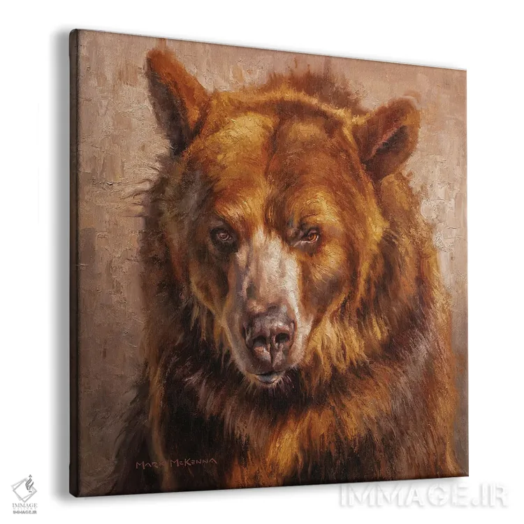 تابلو دکوراتیو آدم قانون شکن اثر مارک مک کنا - نمای پرسپکتیو محصول