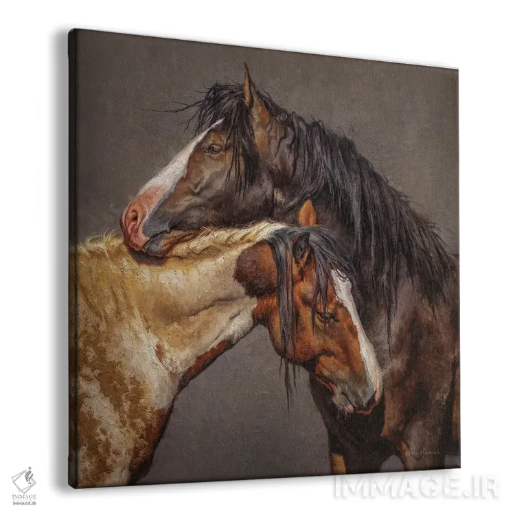 تابلو دکوراتیو آغوش اثر مارک مک کنا - نمای پرسپکتیو محصول