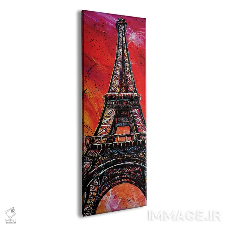 تابلو دکوراتیو برج ایفل اثر ناتاشا میلیوس - نمای پرسپکتیو محصول