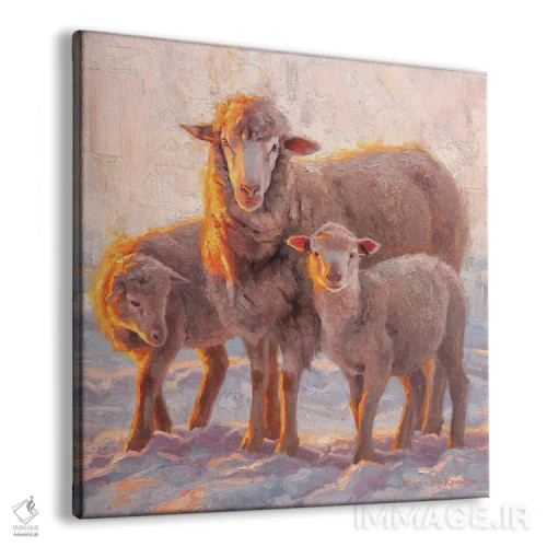 تابلو دکوراتیو غروب خورشید اثر مارک مک کنا - نمای پرسپکتیو محصول