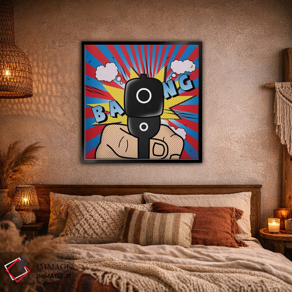 تابلو دکوراتیو "بنگ بنگ" اثر مارک اشکنازی - D2B