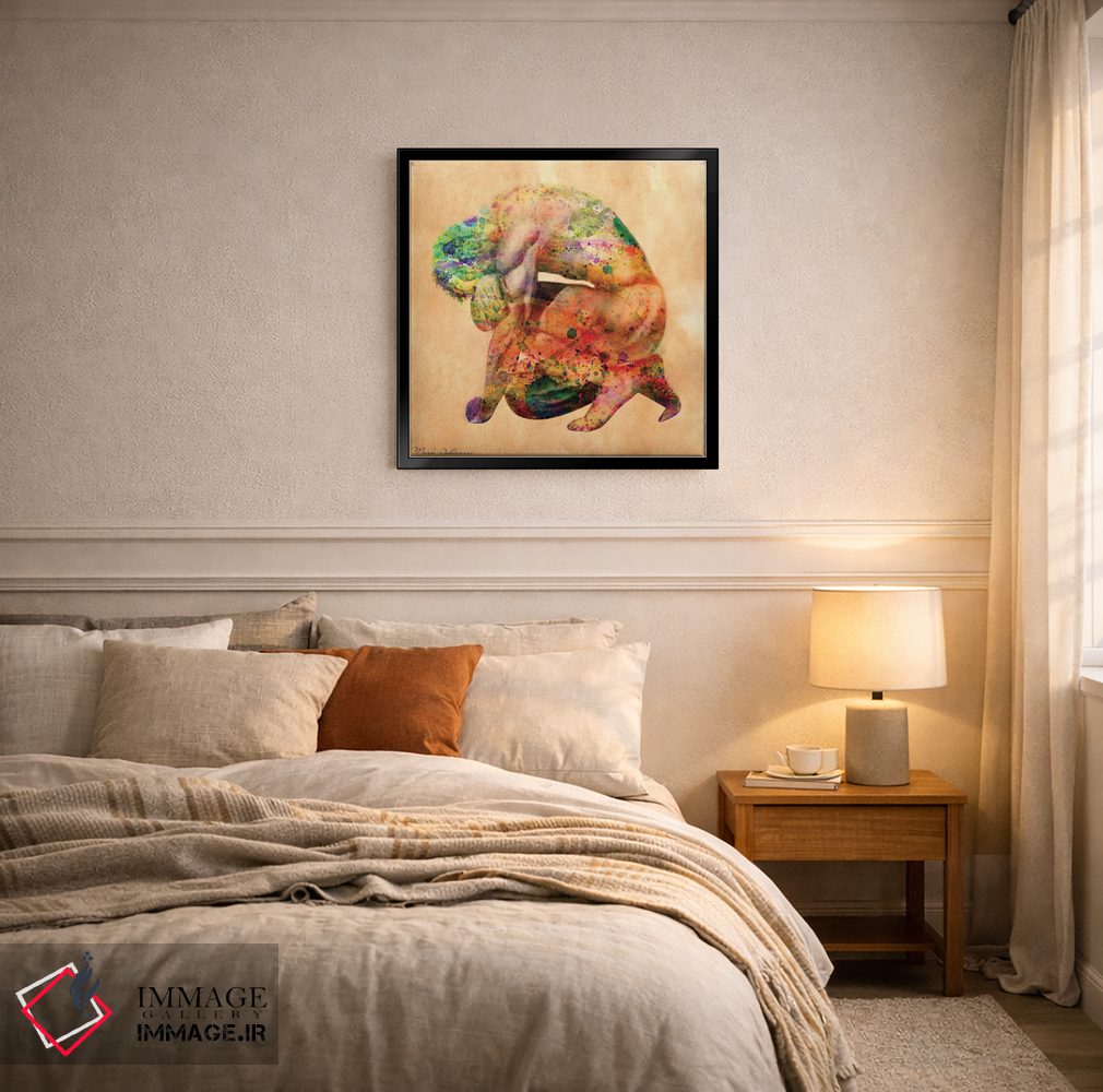 تابلو دکوراتیو "لحظه غمگین" اثر مارک اشکنازی - D6B