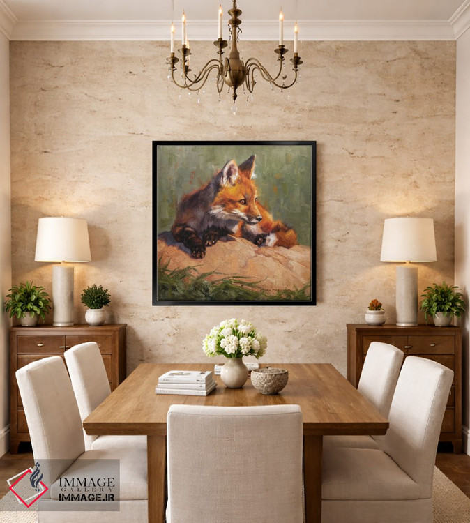 تابلو دکوراتیو استراحتگاه ظهر اثر مارک مک کنا - D4B