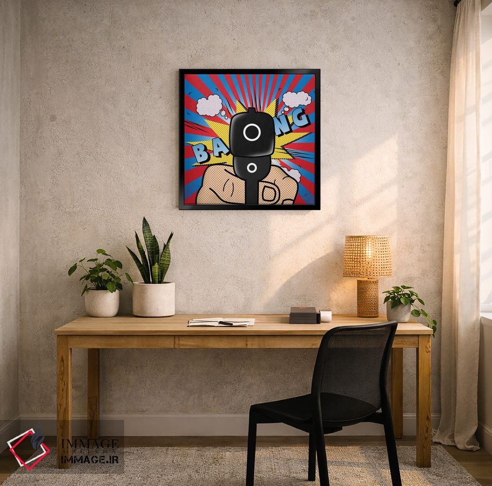 تابلو دکوراتیو "بنگ بنگ" اثر مارک اشکنازی - D5B