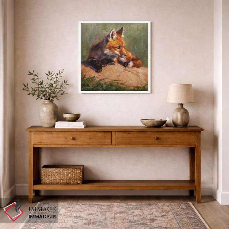 تابلو دکوراتیو استراحتگاه ظهر اثر مارک مک کنا - D5W