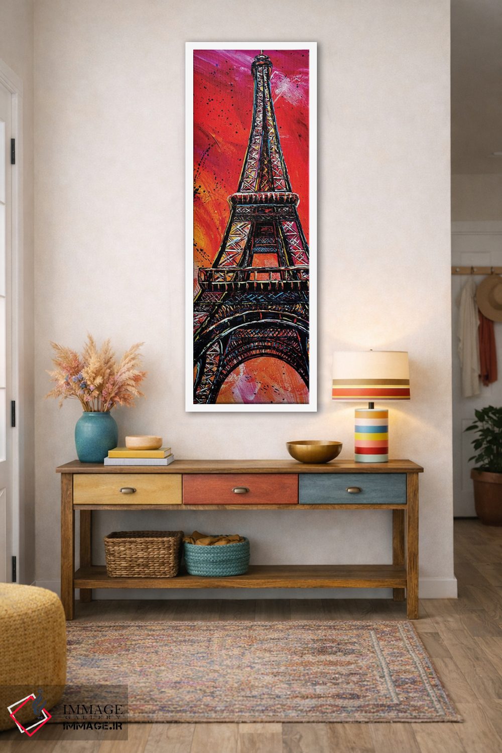 تابلو دکوراتیو برج ایفل اثر ناتاشا میلیوس - D1W
