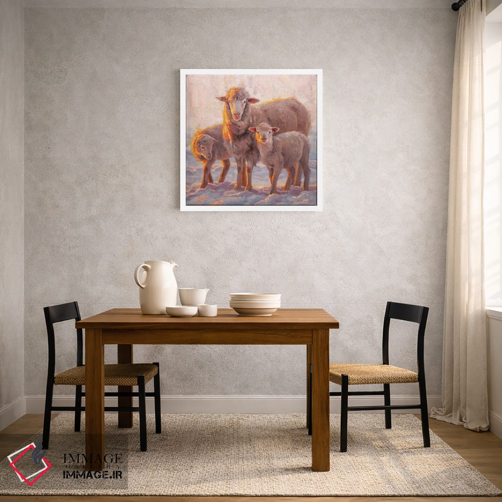 تابلو دکوراتیو غروب خورشید اثر مارک مک کنا - D1W