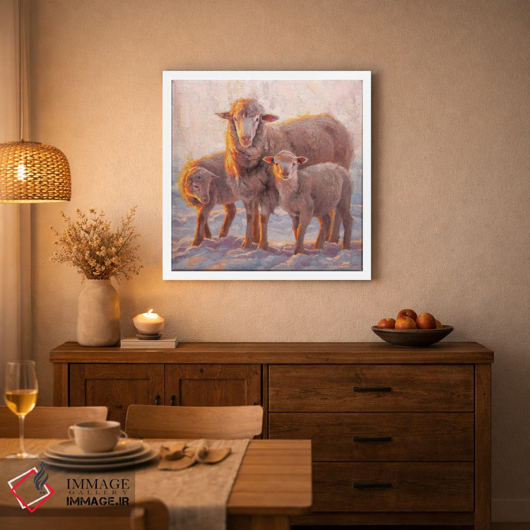 تابلو دکوراتیو غروب خورشید اثر مارک مک کنا - D2W