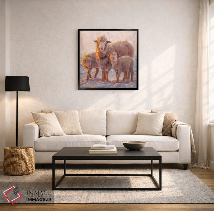تابلو دکوراتیو غروب خورشید اثر مارک مک کنا - D3B