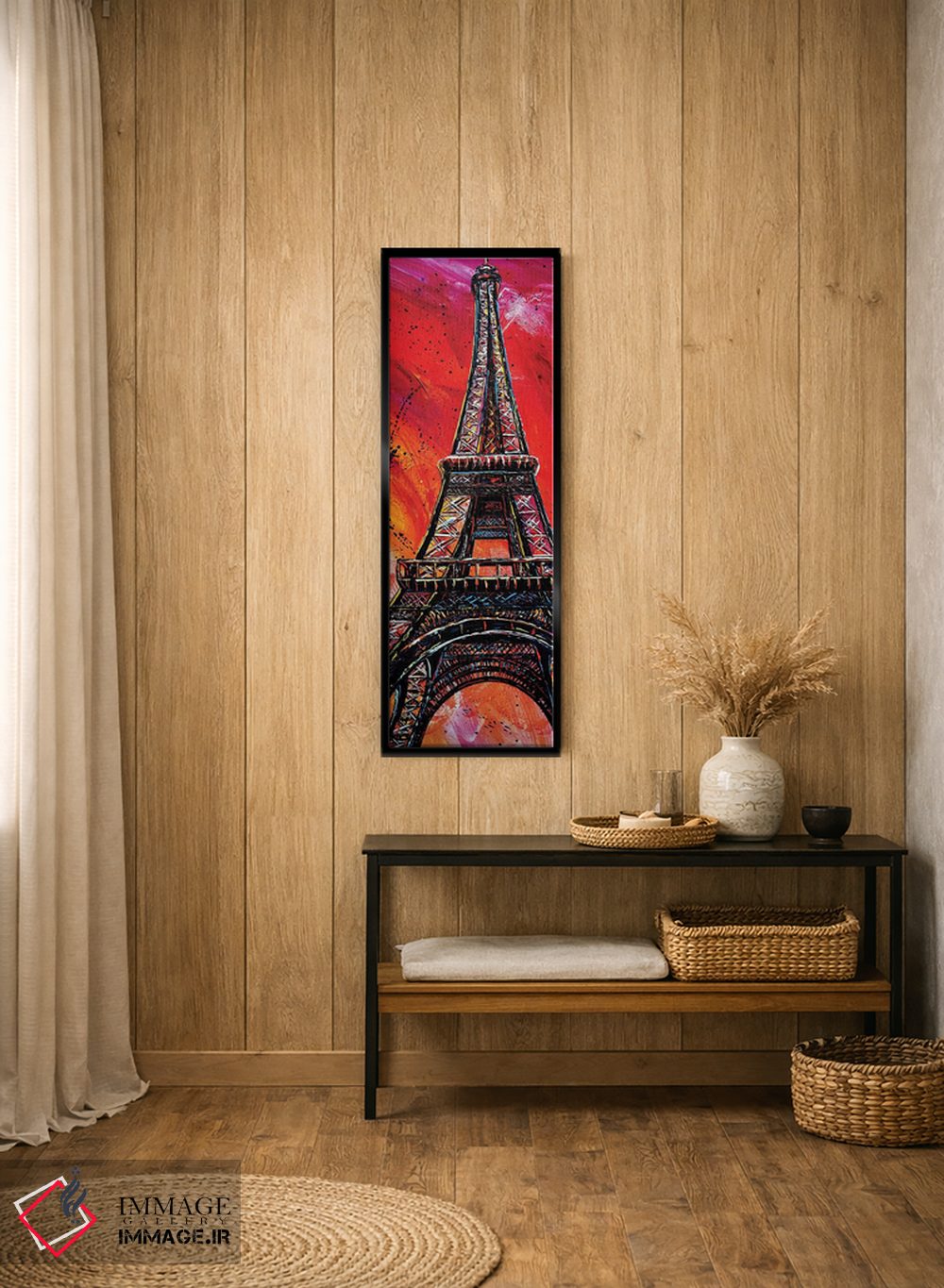 تابلو دکوراتیو برج ایفل اثر ناتاشا میلیوس - D3B
