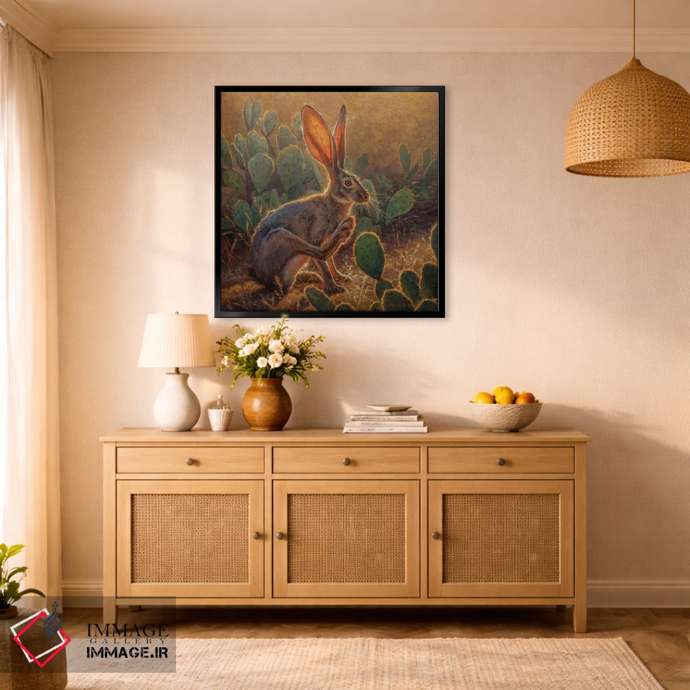 تابلو دکوراتیو جک کاکتوس اثر مارک مک کنا - D1B