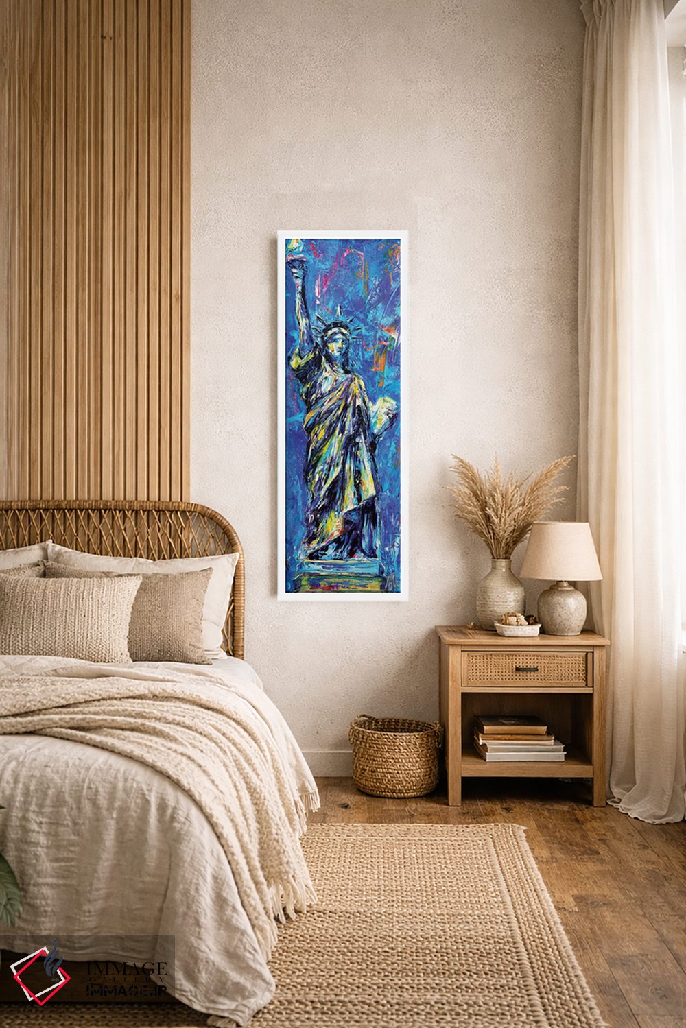 تابلو دکوراتیو تندیس آزادی اثر ناتاشا میلیوس - D3W