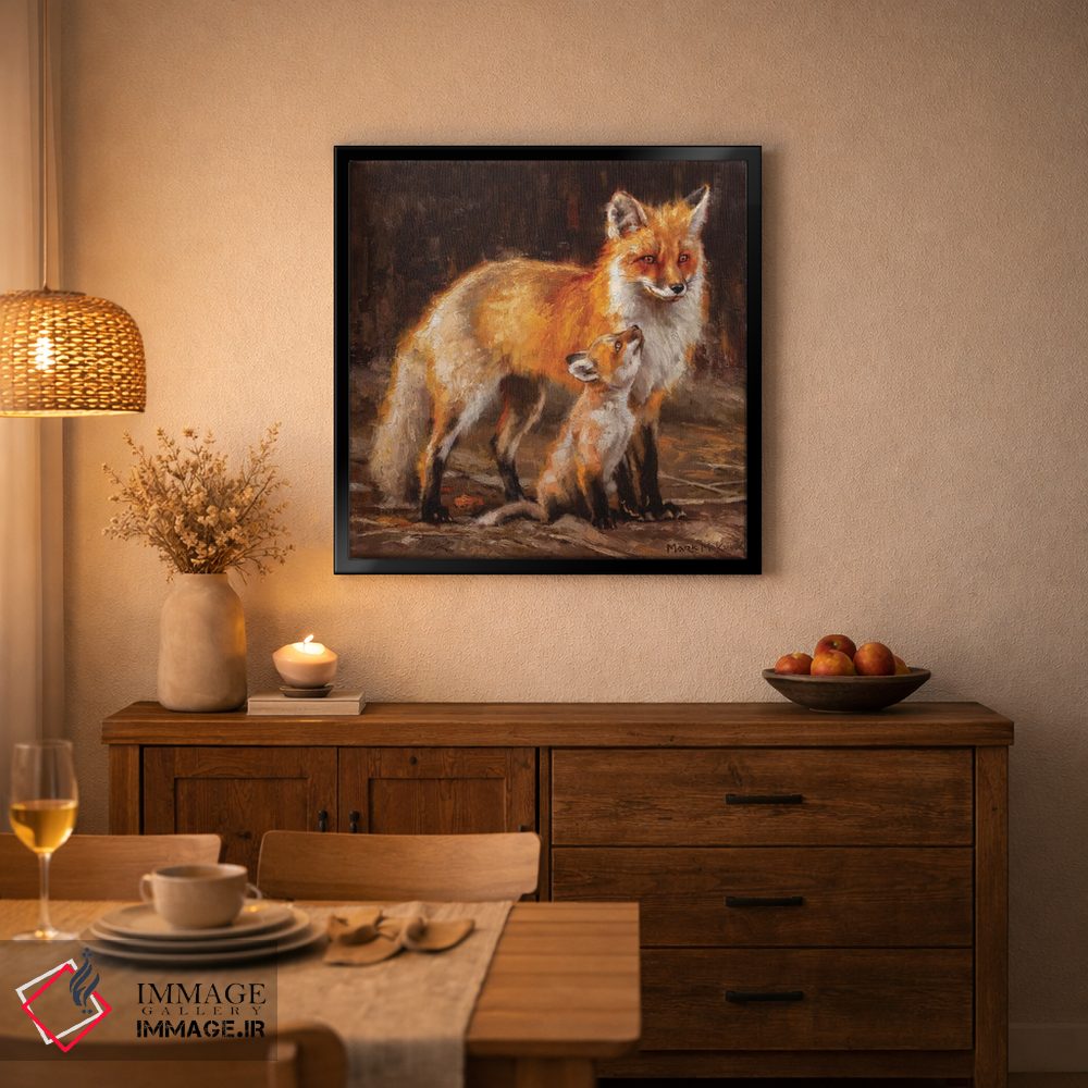 تابلو دکوراتیو تحسین اثر مارک مک کنا - D2B