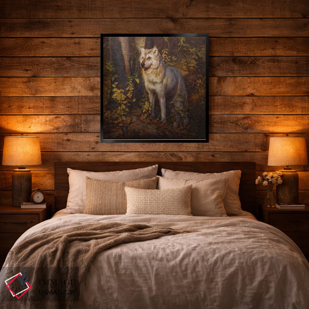 تابلو دکوراتیو شبح اثر مارک مک کنا - D4B