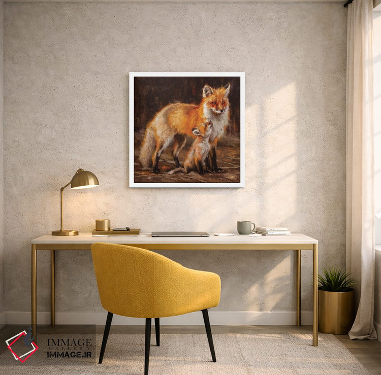 تابلو دکوراتیو تحسین اثر مارک مک کنا - D4W