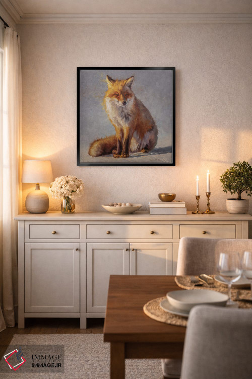 تابلو دکوراتیو مرد این ساعت اثر مارک مک کنا - D5B