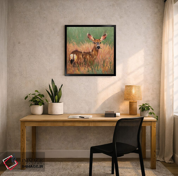 تابلو دکوراتیو علف شیرین اثر مارک مک کنا - D6B