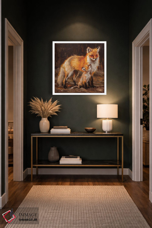 تابلو دکوراتیو تحسین اثر مارک مک کنا - D5W