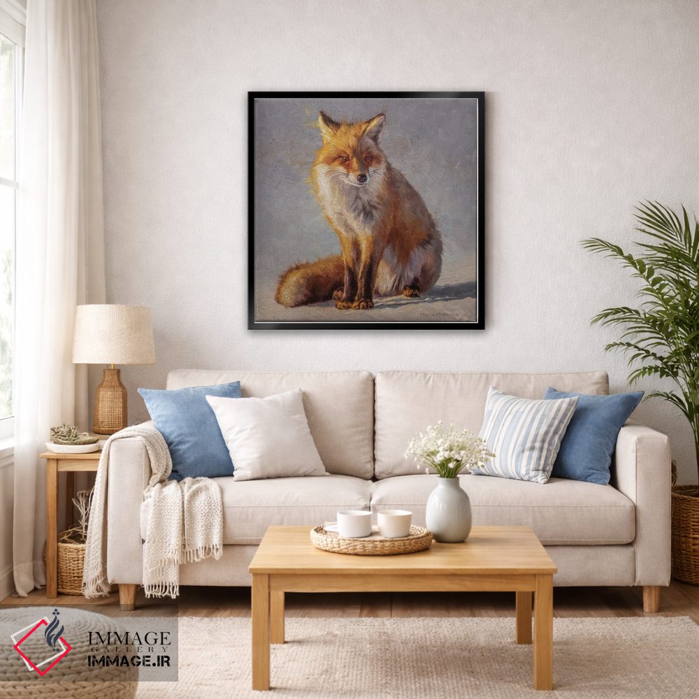 تابلو دکوراتیو مرد این ساعت اثر مارک مک کنا - D6B