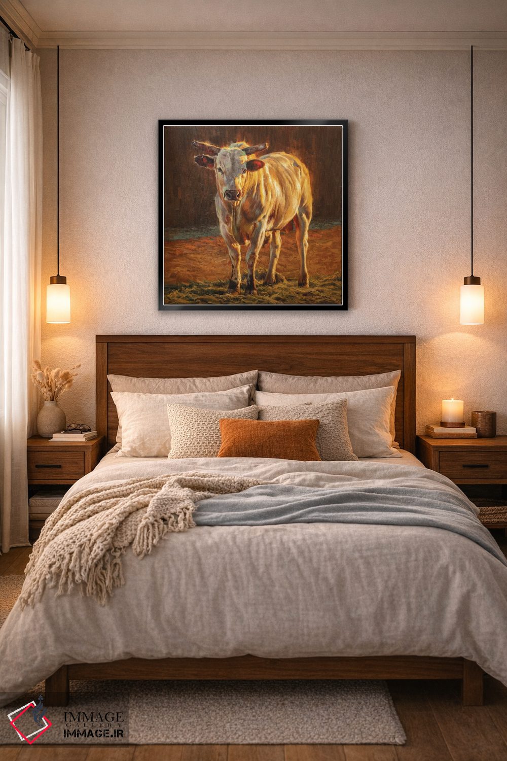 تابلو دکوراتیو طلای رودئو اثر مارک مک کنا - D6B