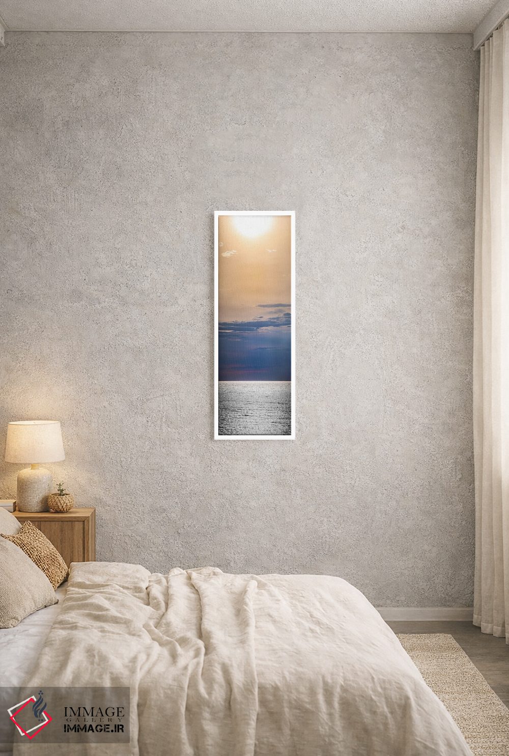 تابلو دکوراتیو اقیانوس فراتر از افق اثر نیک ریو - D1W