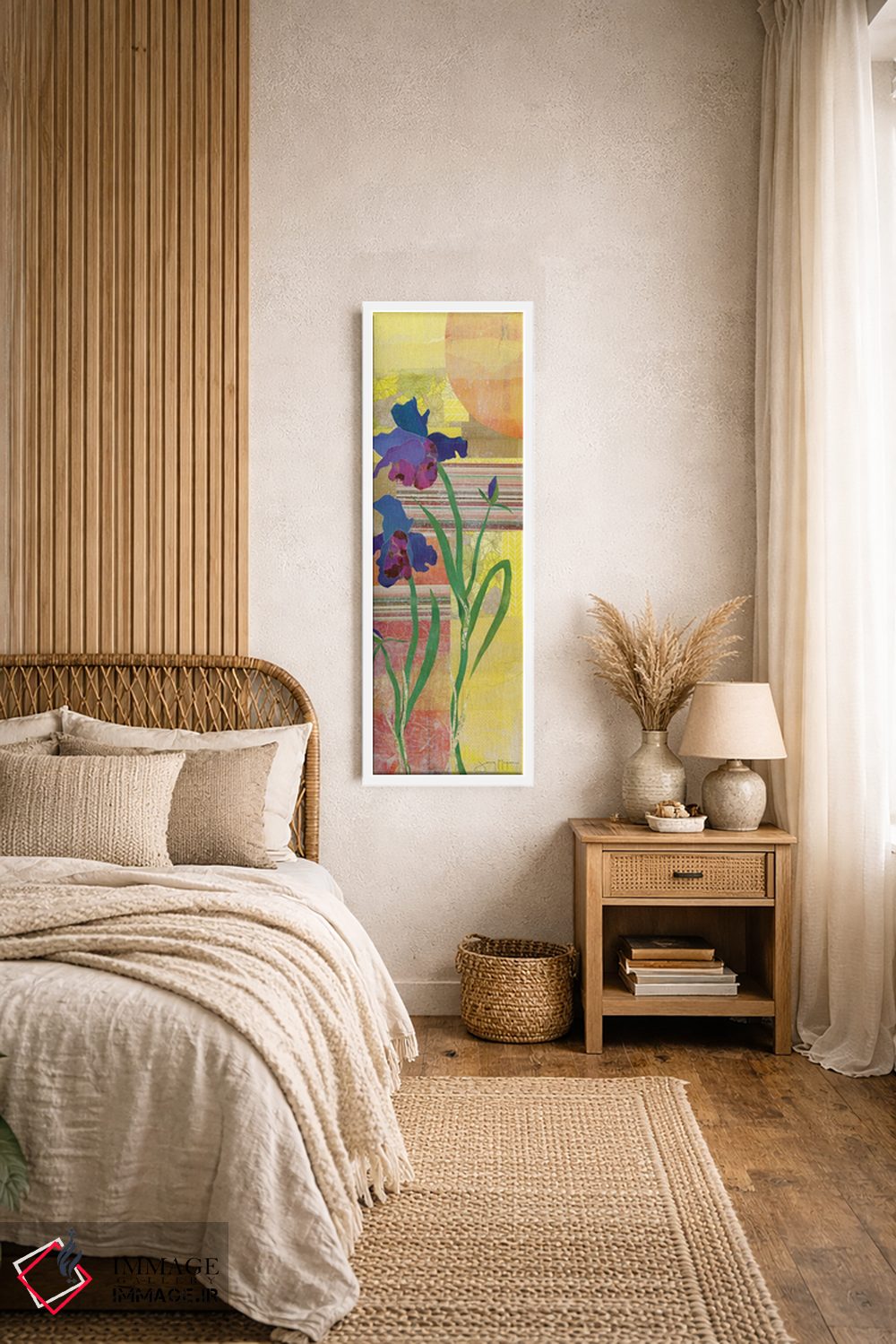 تابلو دکوراتیو زنبق یک اثر جنی مک گی - D3W