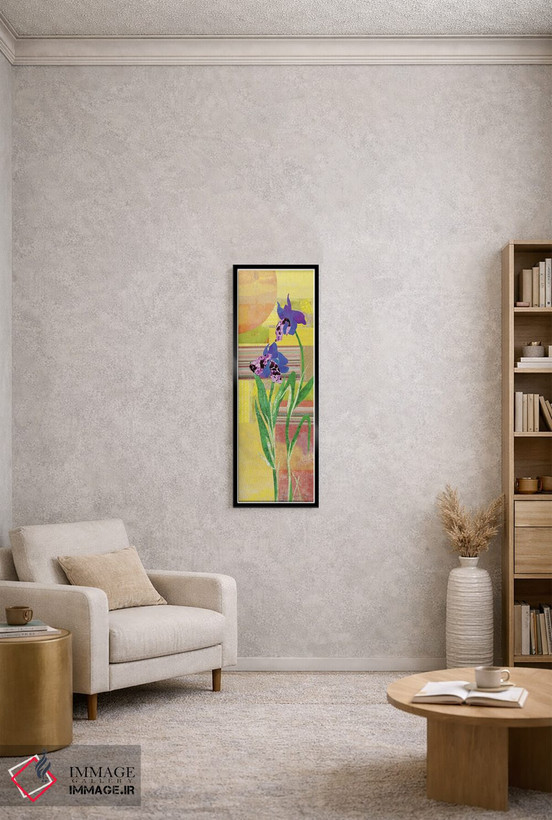 تابلو دکوراتیو زنبق دو اثر جنی مک گی - D4B