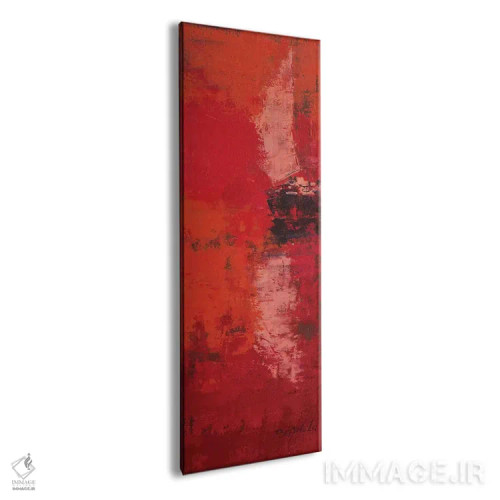 تابلو انتزاعی بادبان II اثر اولنا بوگاتسکا - نمای پرسپکتیو محصول