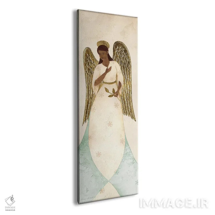 تابلو دکوراتیو سرافین ۱ اثر جین کارول - نمای پرسپکتیو محصول