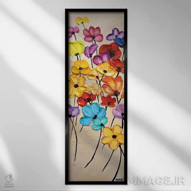 تابلو دکوراتیو شکرگزار اثر اوسنات تزدک - نمای قابدار مشکی