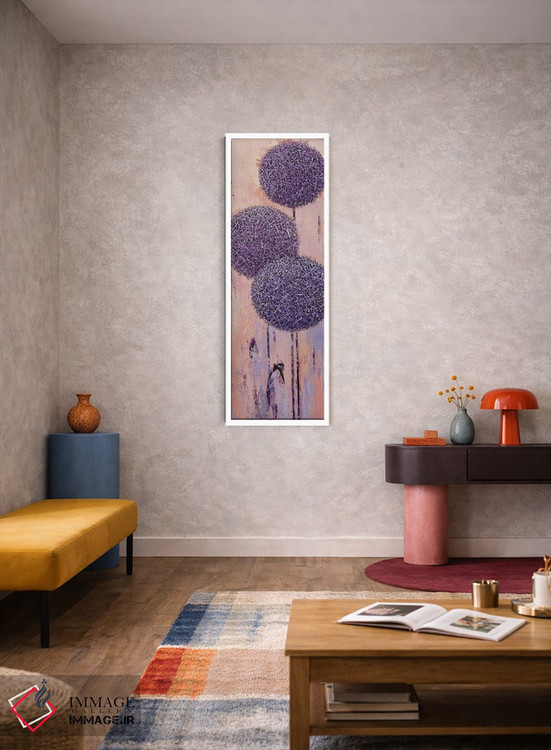 تابلو دکوراتیو هندسه باغ شماره ۴ اثر اولنا بوگاتسکا - D3W