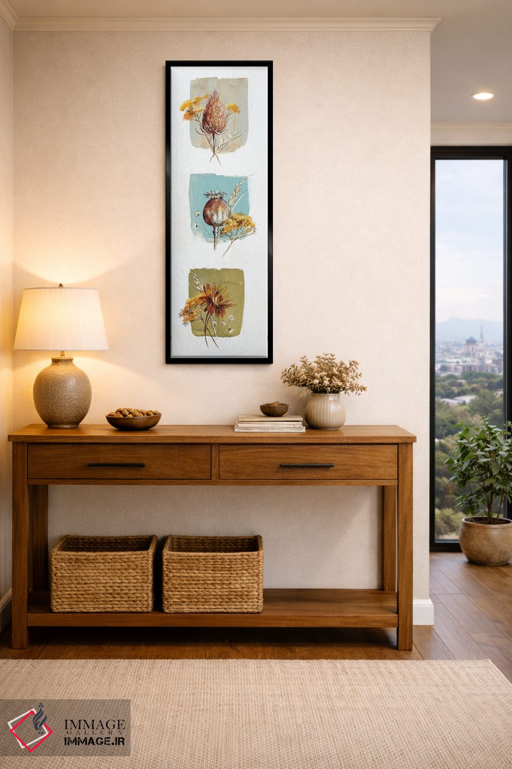 تابلو دکوراتیو دفترچه باغ: سر بذرها اثر نل واتمور - D5B