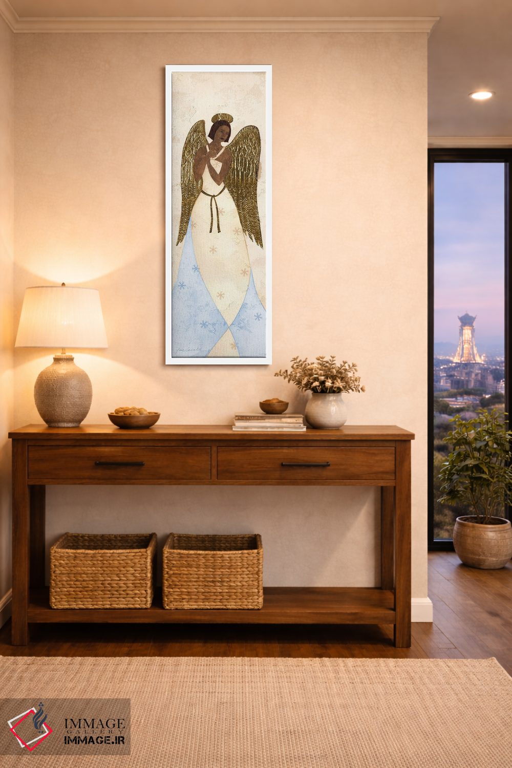 تابلو دکوراتیو سرافین ۳ اثر جین کارول - D1W