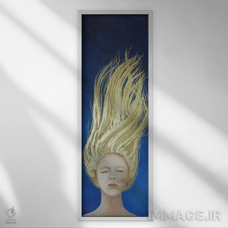 تابلو دکوراتیو میسترال اثر پل برنارد روسل - نمای قابدار سفید