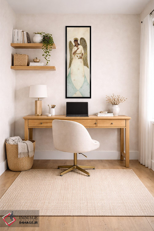 تابلو دکوراتیو سرافین ۱ اثر جین کارول - D6B