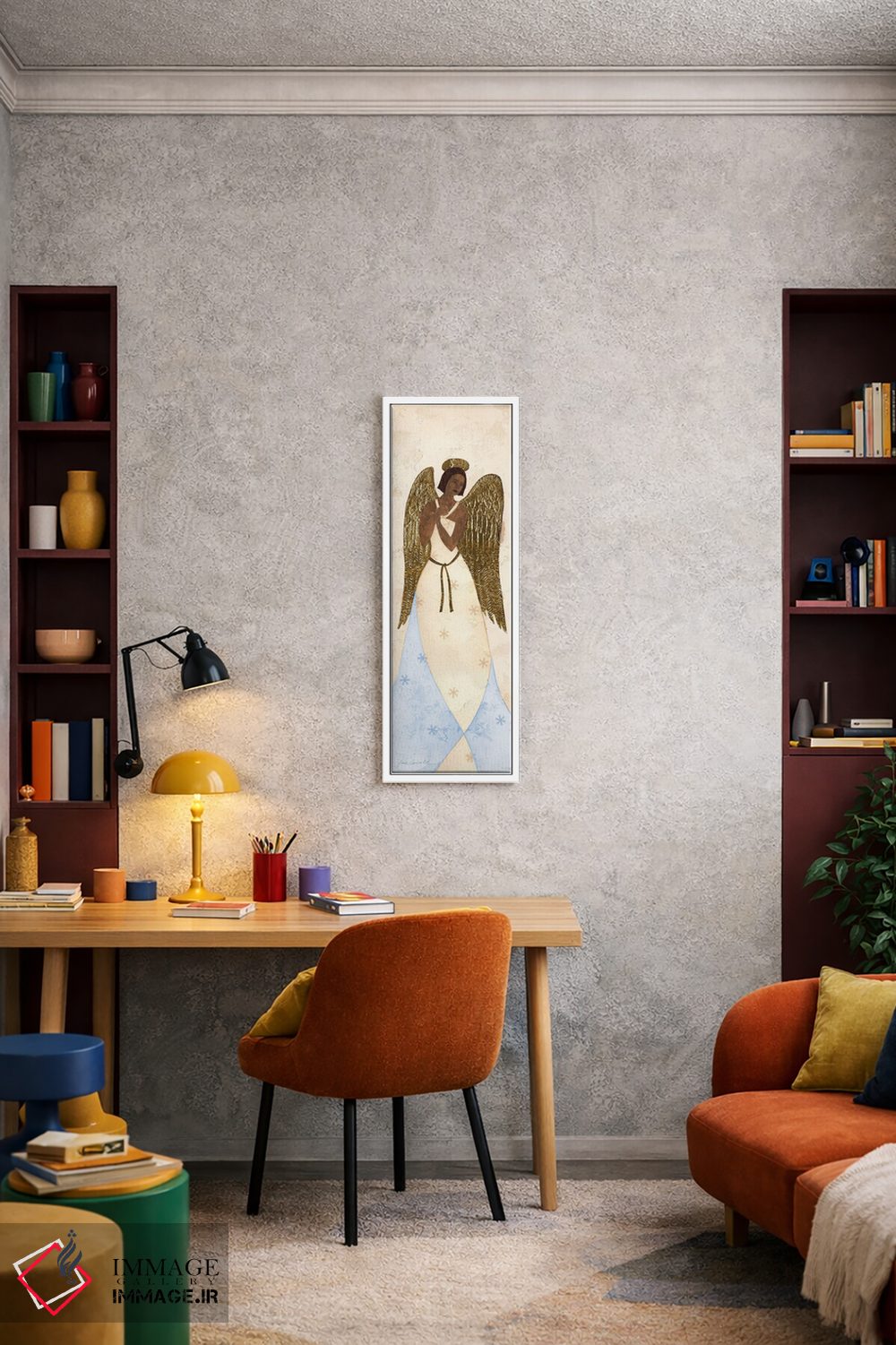 تابلو دکوراتیو سرافین ۳ اثر جین کارول - D3W