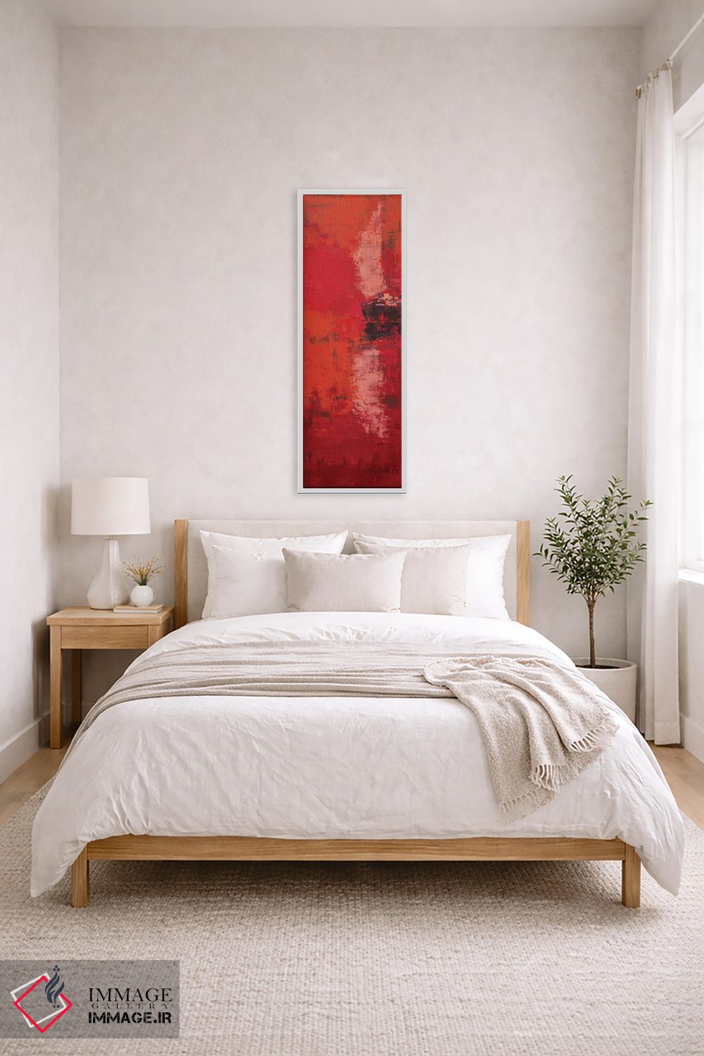 تابلو انتزاعی بادبان II اثر اولنا بوگاتسکا - D2W