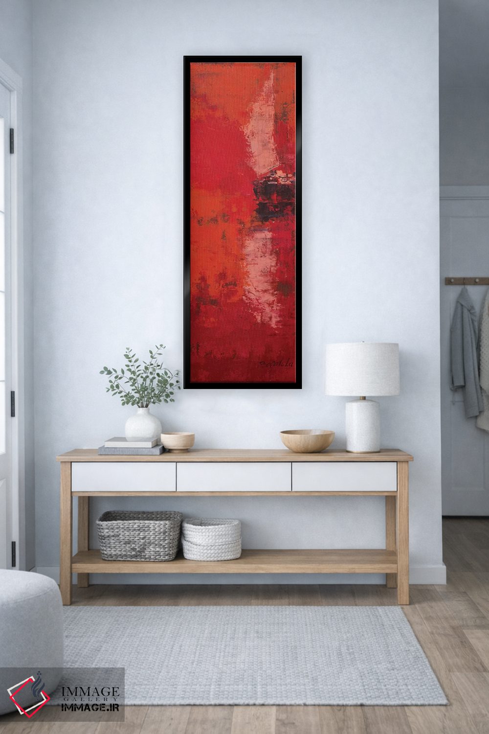 تابلو انتزاعی بادبان II اثر اولنا بوگاتسکا - D5B