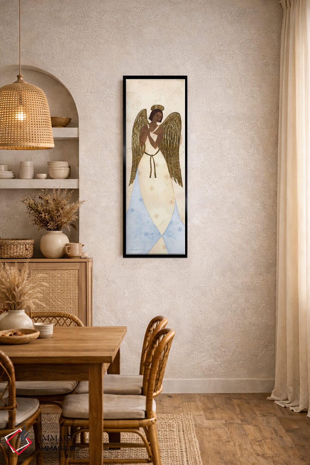 تابلو دکوراتیو سرافین ۳ اثر جین کارول - D5B