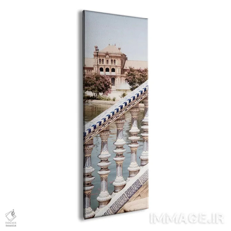 تابلو دکوراتیو "جزئیات میدان اسپانیا" اثر فیلیپ هوگونار - نمای پرسپکتیو محصول