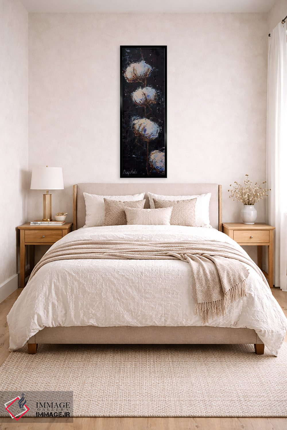 تابلو دکوراتیو لطافت اثر اولنا بوگاتسکا - D4B