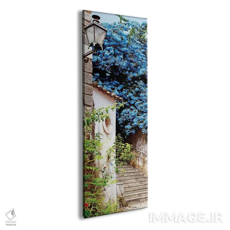 تابلو دکوراتیو "درخت فیروزه ای" اثر فیلیپ هوگونار - نمای پرسپکتیو محصول